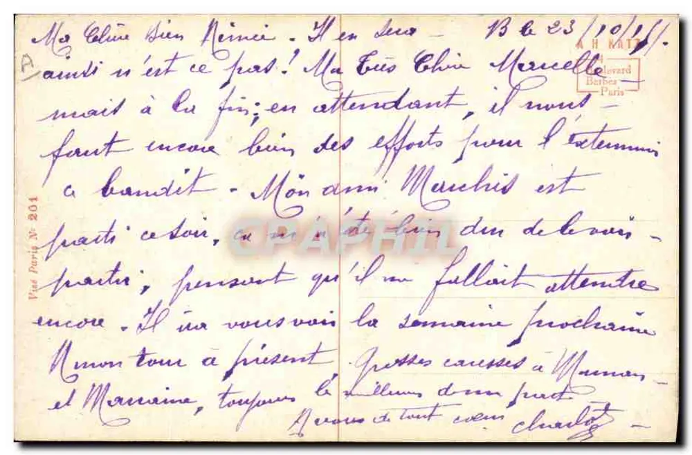 Guillaume weint — Joffre lacht — Albert Beerts - Rückseite