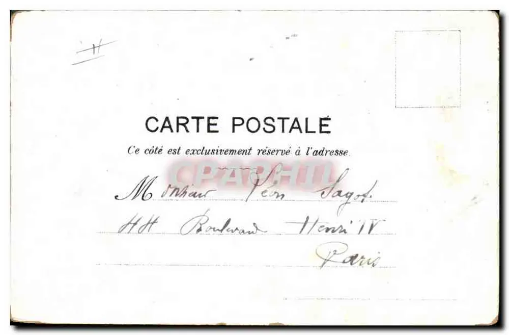 Strafgründe — Militärkarikatur — Verlag L.V.C. - Rückseite