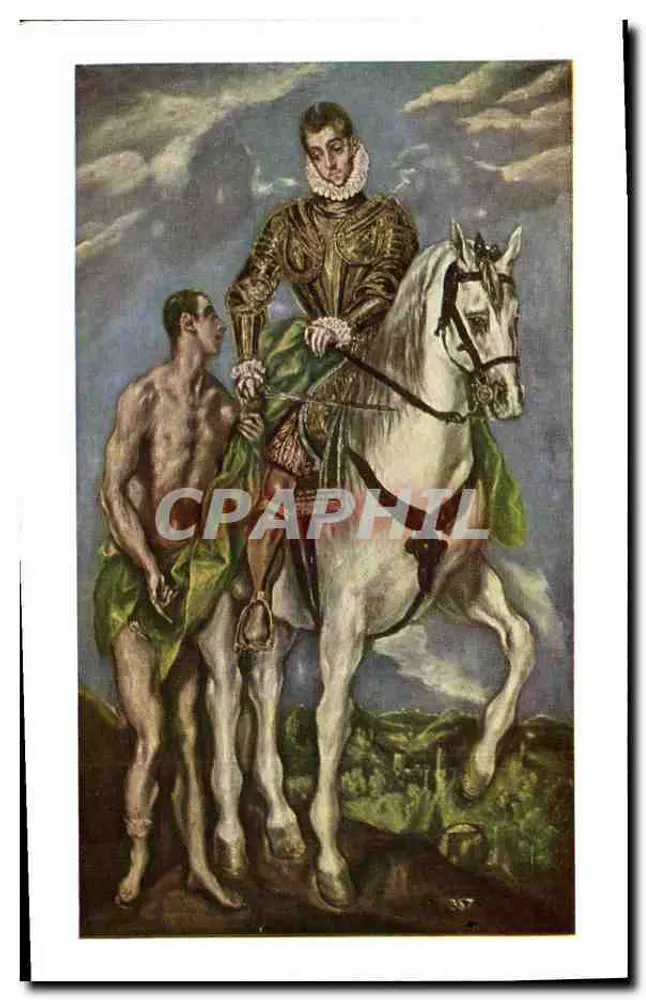 Saint Martin und der Bettler — von El Greco (1541-1614) — National Gallery of Art, Washington D.C. - Vorderseite