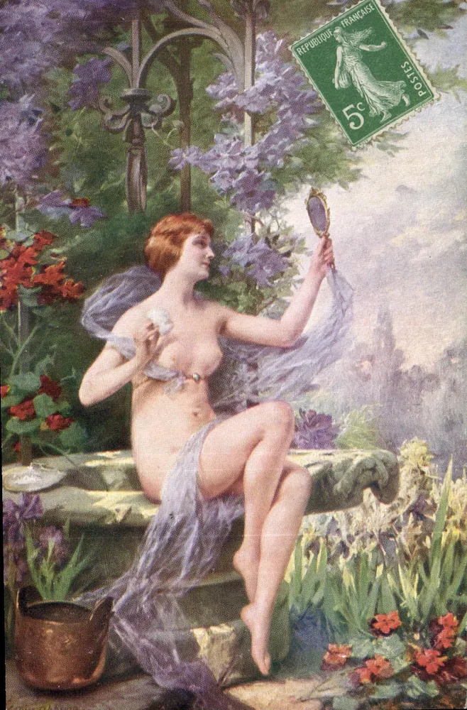 Die Toilette der Wahrheit — Luxochromie A. Noyer, Paris — N° 88 - Vorderseite