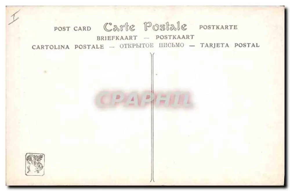 Interior rústico — Salões de Paris — Léon CAILLE, n° 2315 - Verso
