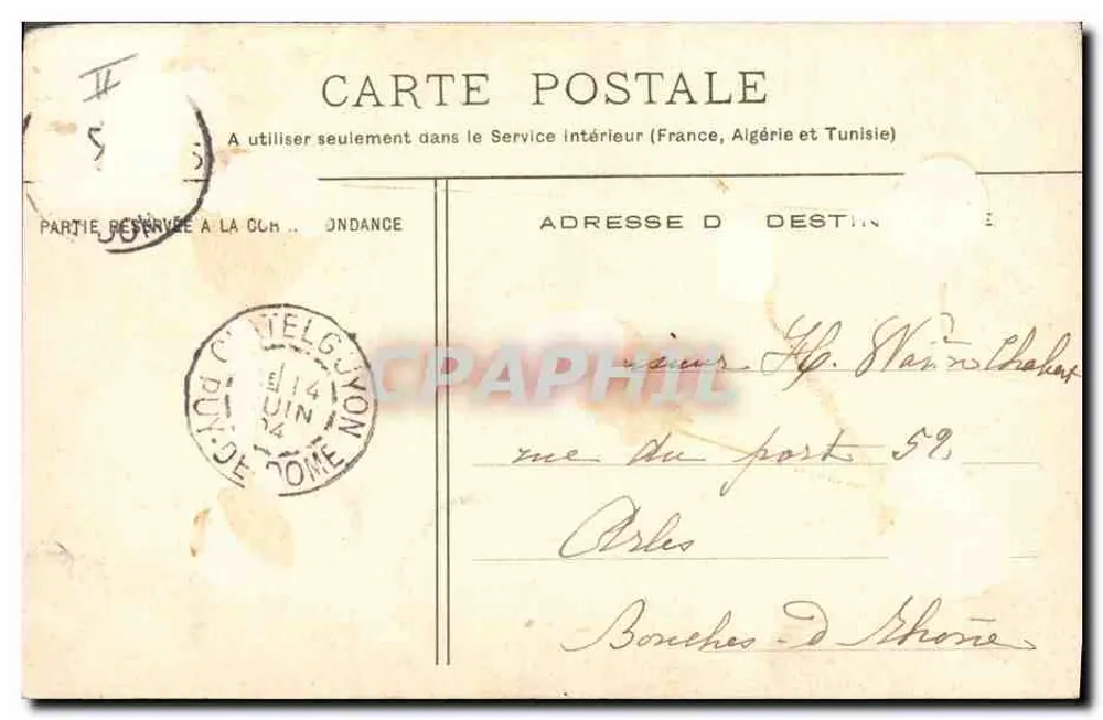 Le Petit Grégoire — As Canções de Botrel ilustradas por E. Hamonic (n°677) - Verso