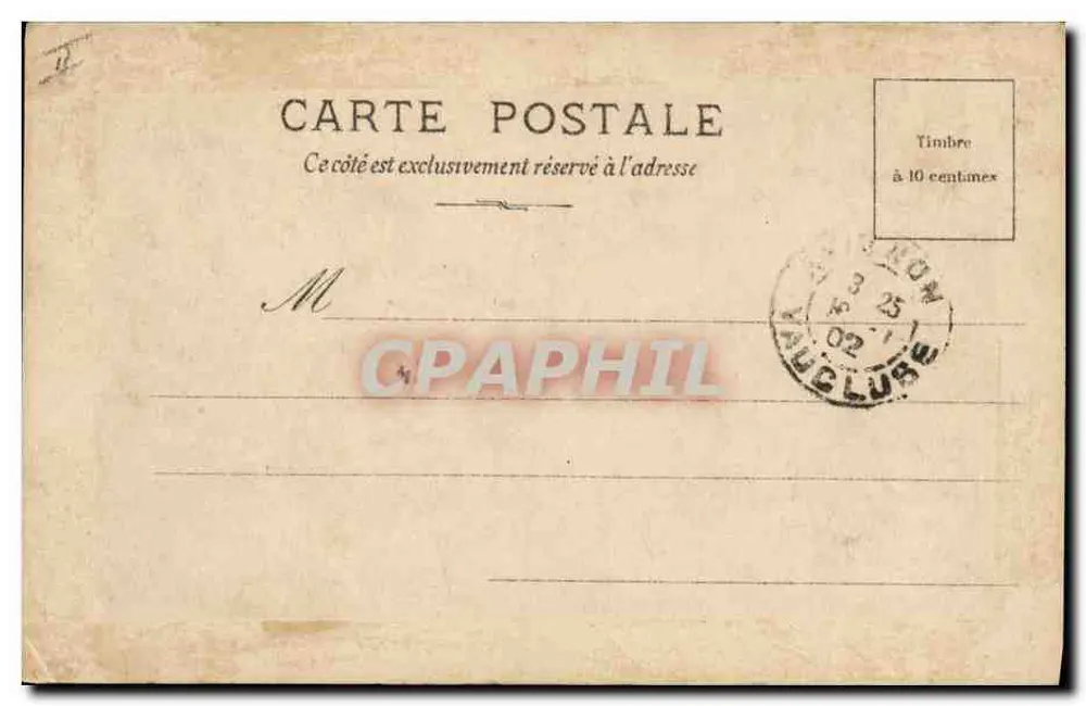 Kartenspiel — Salon 1901 — Mme A. de Coninck — S.I.P. N°206 Serie N°16 - Rückseite