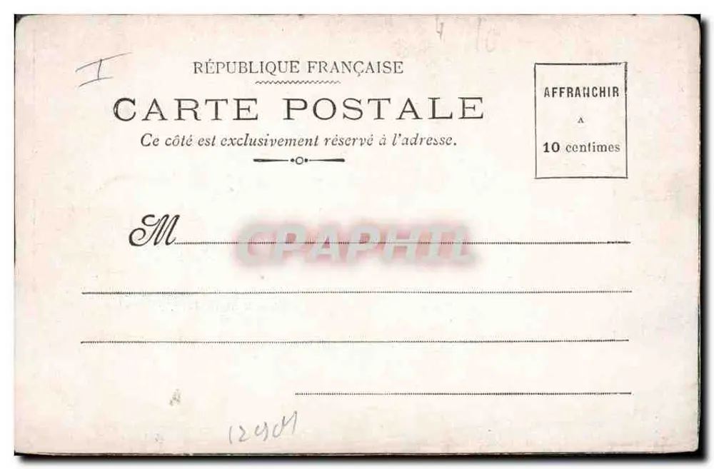 Die Otter — Zeichnung nach Natur — Cartes Postales du Journal des Voyages - Rückseite