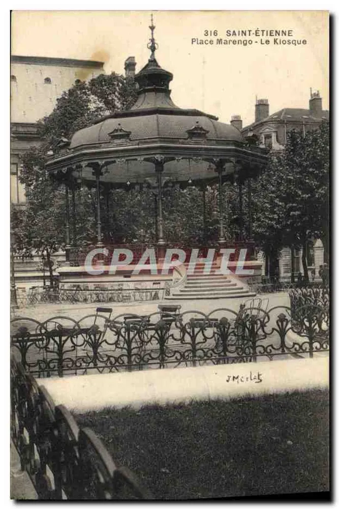 Place Marengo — Saint-Étienne — J. Merlot, n°316 - Frente