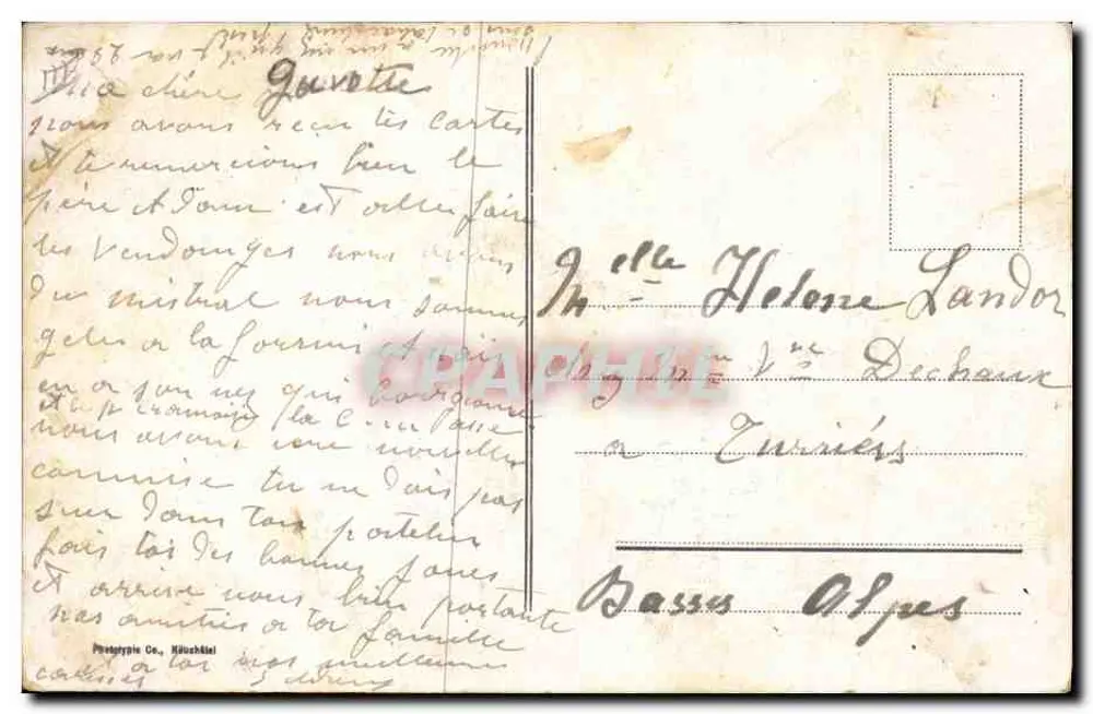 Pieski St. Bernarda — Bernhardiner-Hunde — nr 8064 — wydawca nie widoczny - Rewers