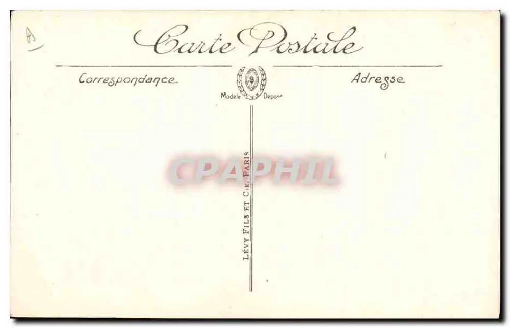 General Mangin — Für Recht und Zivilisation — Verlag Lévy Fils, Paris - Rückseite