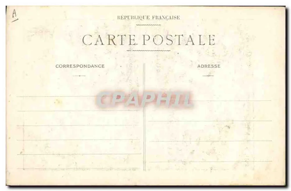 Soldado alemão adormecido — caricatura anti-alema — Paul DÉROULÈDE, 1914 - Verso