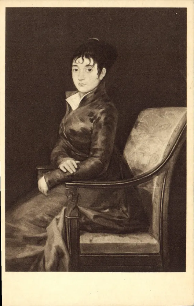 Dona Teresa Sureda — Retrato por Goya (1746-1828) — National Gallery of Art, Washington D.C. - Frente