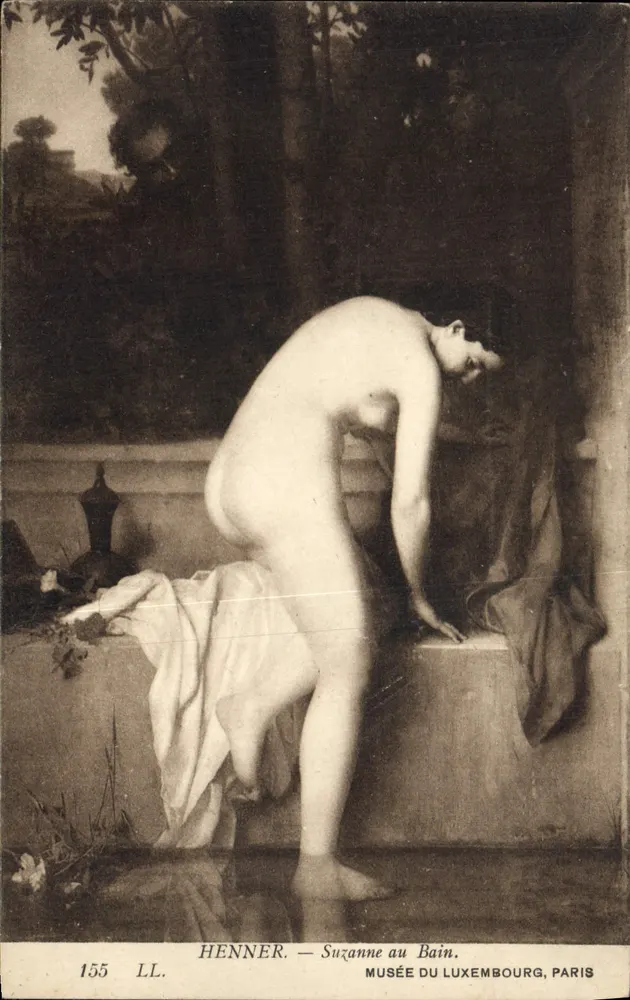 Suzanne au Bain — Henner — Musée du Luxembourg, Paris - Vorderseite