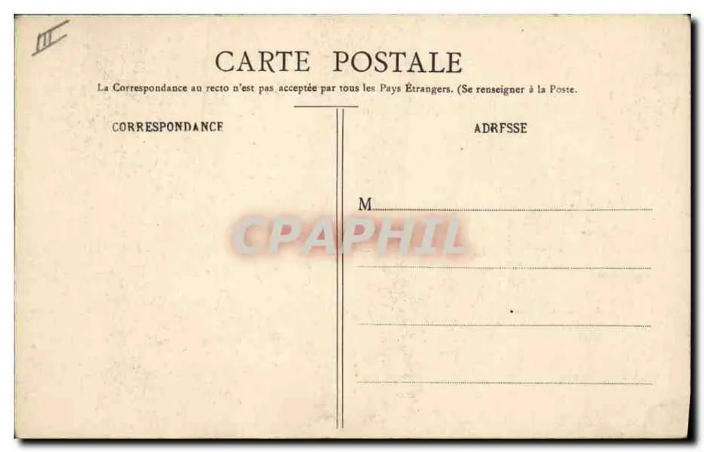 Mulher e criança — texto poético — Coleção H. Laurent, Port-Louis, n° 2161 - Verso