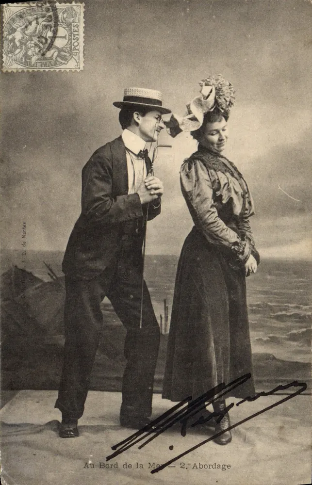 Ai margini del mare — 2. Abordaggio — Fototipia I. D. de Narîtes - Recto