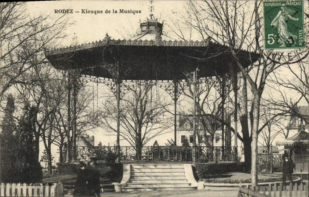 Rodez — Kiosque da Música — D. Ataizas, editor - Frente
