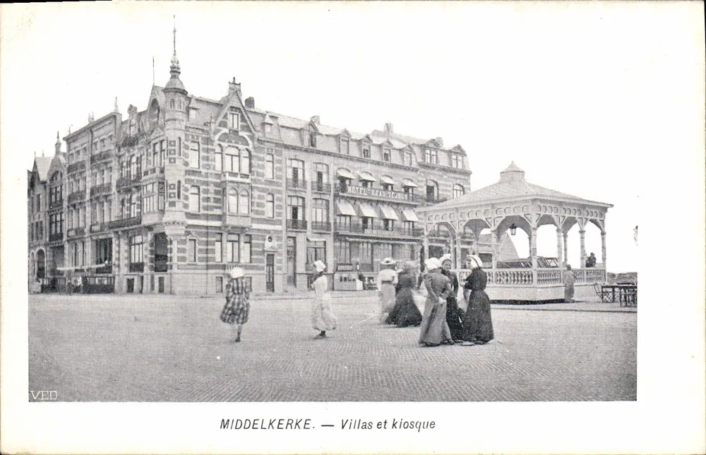 Middelkerke — Villas e kiosque — VED - Frente