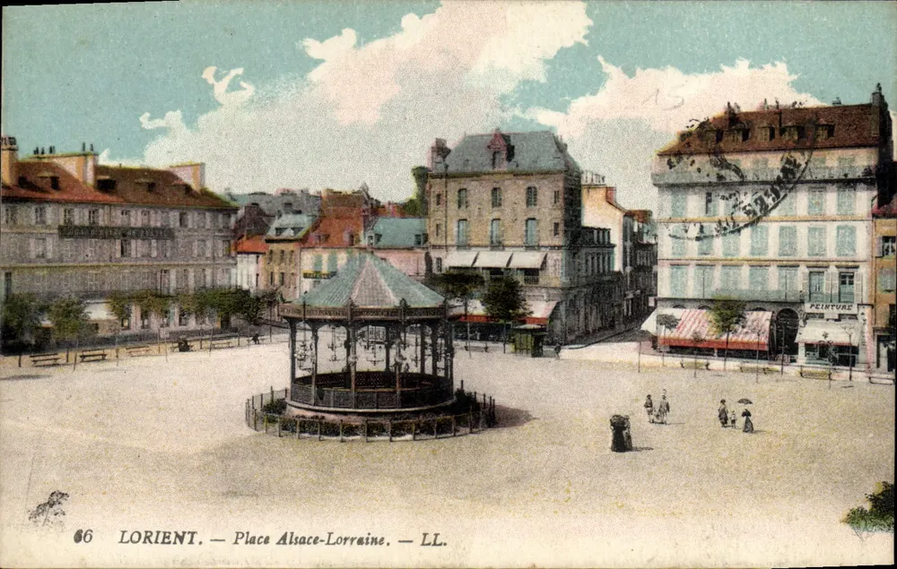 Lorient — Place Alsace-Lorraine — LL. — n°66 - Frente