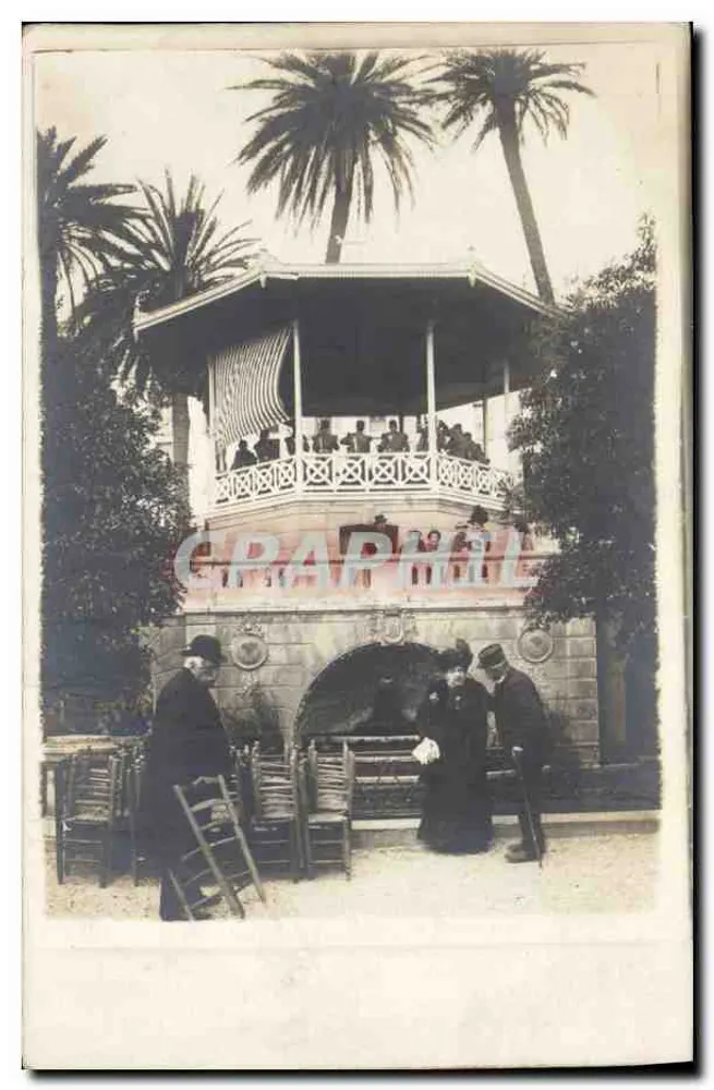 Pavillon z kolumnami — tropikalny ogród — Papier Photographique R. Duvaux, Colomèdes - Awers
