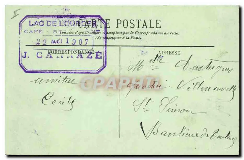 Cão das Pirineus — LL. — LL. - Verso