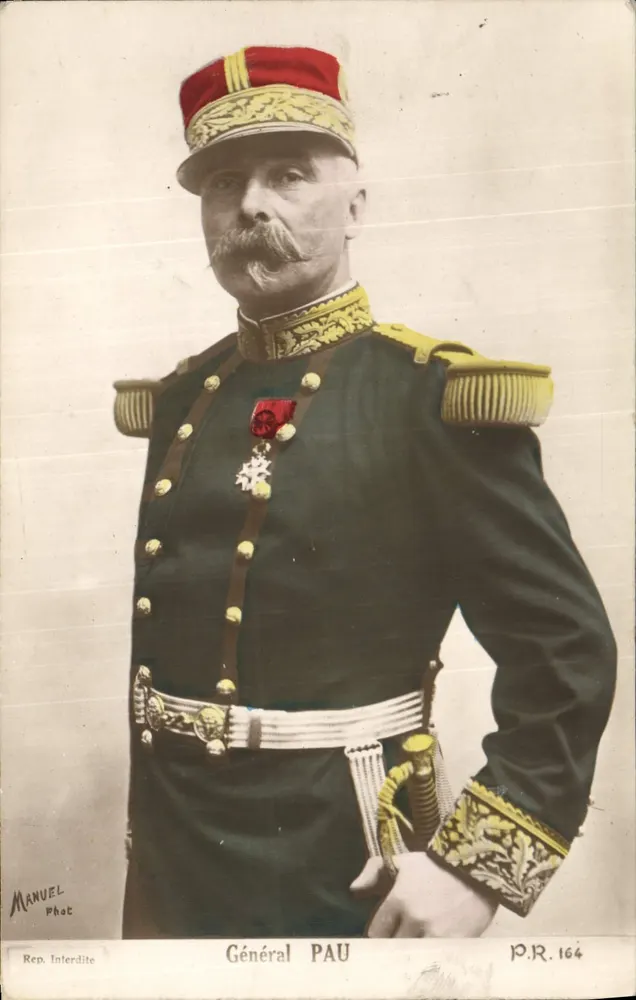 Geral PAU — retrato militar — Manuel Phot, P.R. 164 - Frente