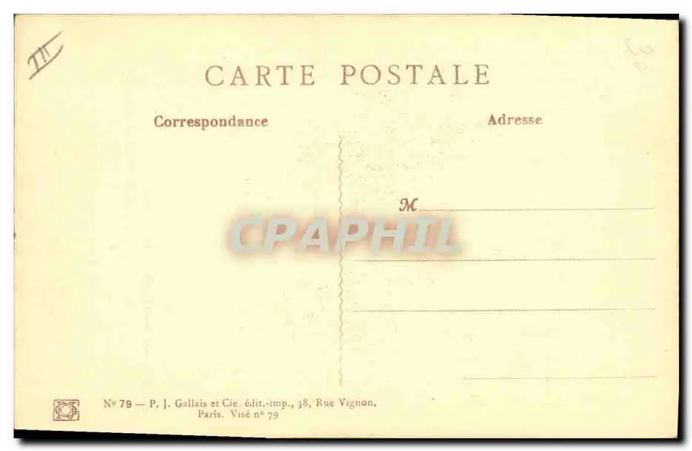 Maurice Neumont - Sadistische Torheit — Krieg und die Humoristen 1916 — P. J. Gallais & Cie, Paris - Rückseite