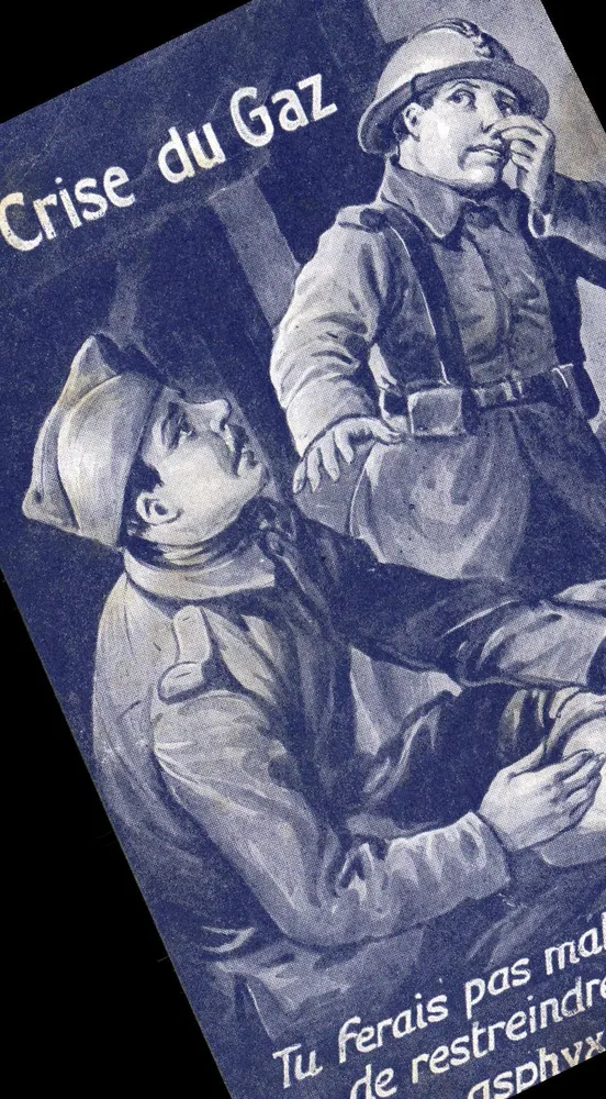 Crise do Gás — Cartaz de propaganda — SID PARIS - Frente