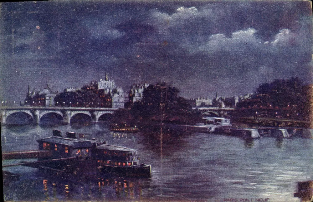 Ponte Novo — Paris — editor Tuck - Frente