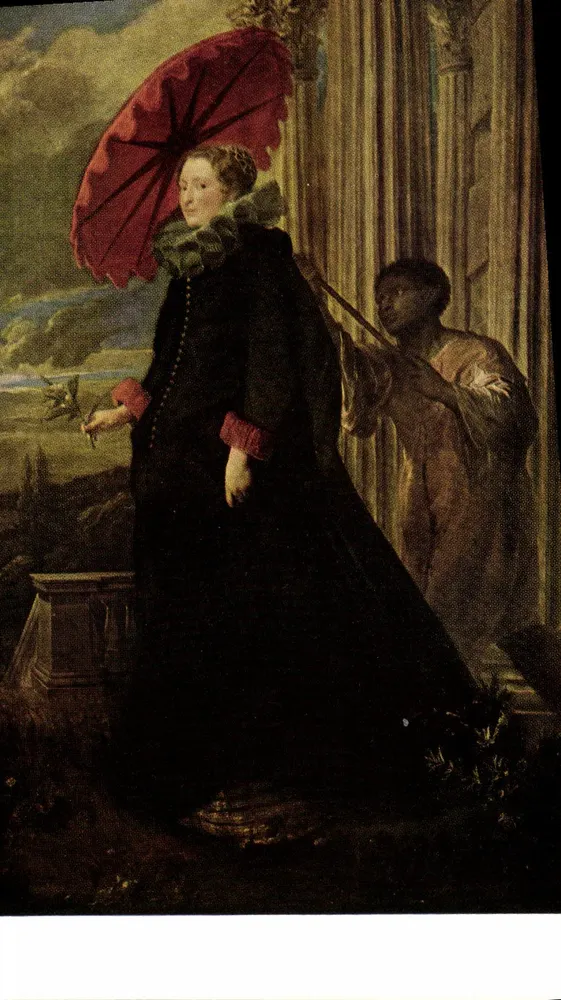 Marchesa Elena Grimaldi — por Van Dyck (1599-1641) — National Gallery of Art, Washington D.C. - Frente