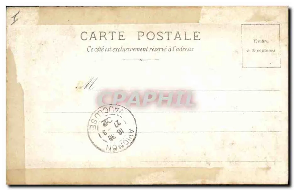 De kleine kok — levenssituatie — G.L. Dennery, n° 8177 - Achterkant