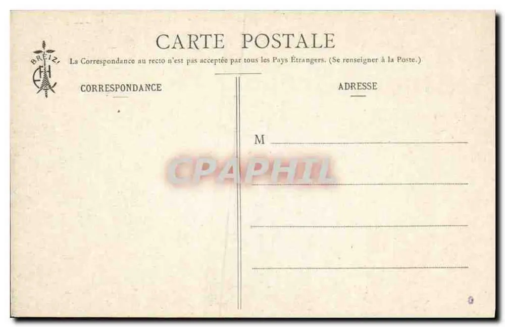 Estátua da Virgem com o Menino — As Canções de Botrel ilustradas por E. H. — Breiz (Bretanha) - Verso