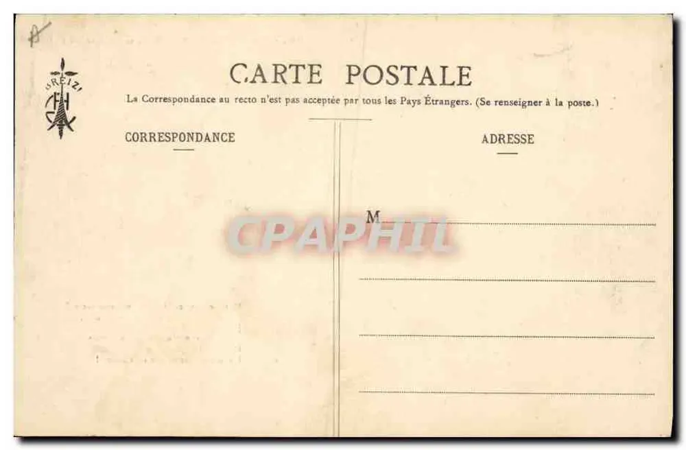 O Lenço Vermelho de Cholet (6) — cena de caça — editor L. Reizzi, n° 2356 - Verso