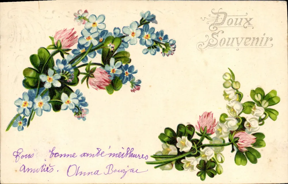 Flores — Lembrete Doce — editor desconhecido - Frente