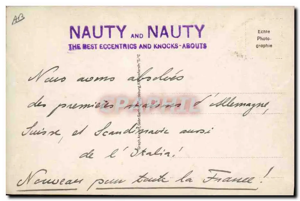 Nauti e Nauti — Fotos les Hoffmann, Berlim — n° 37943 - Verso