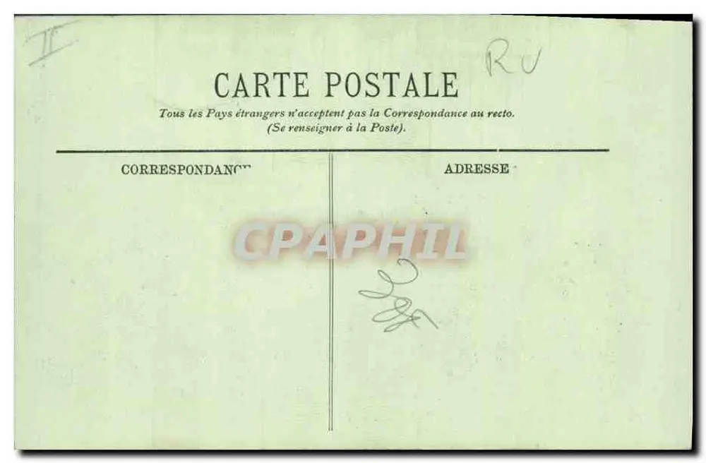 BREST — De Place du Champ-de-Bataille — LL. n°86 - Achterkant