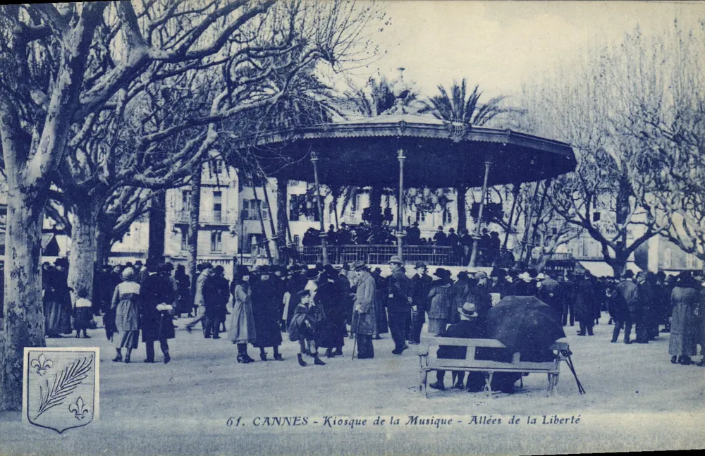 CANNES - Musikkiosk - Allées de la Liberté — G. Antaud, Nantes - Vorderseite