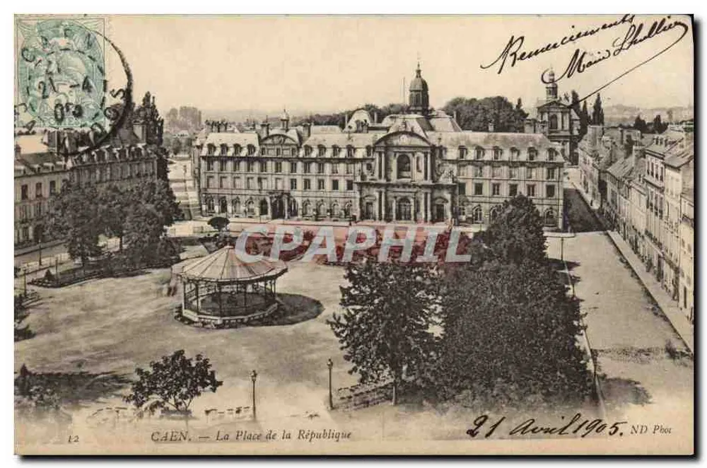 CAEN — A Praça da República — ND Phot, n°12 - Frente
