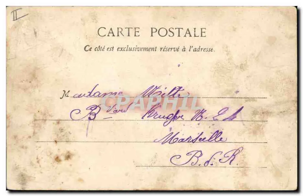 Cannes - Kiosque da Música — editor P. M. L. Gauques, n° 42 - Verso