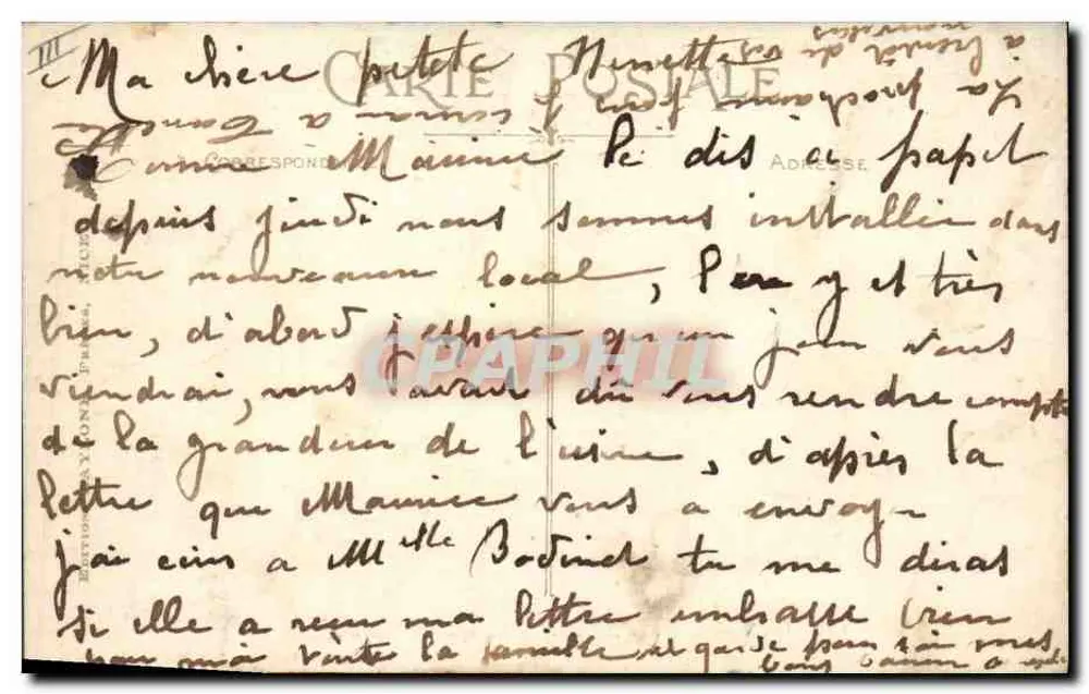CANNES — Die Promenade und das Musikpavillon — Verlag: CARNOT, Nr. 112 - Rückseite