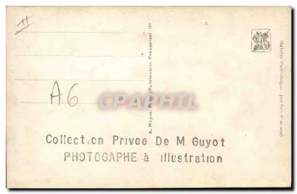 Der Prinz von Wales und Prinz Alexandre de Teck — in einem Auto — Verlag Galerie Periodique - Rückseite