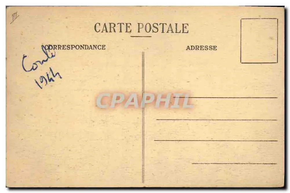 Dampfschiff "Gouverneur Général Cambon" — Mischverkehrs-Gesellschaft (Gesellschaft Touache) — Linie Algerien-Tunesien - Rückseite