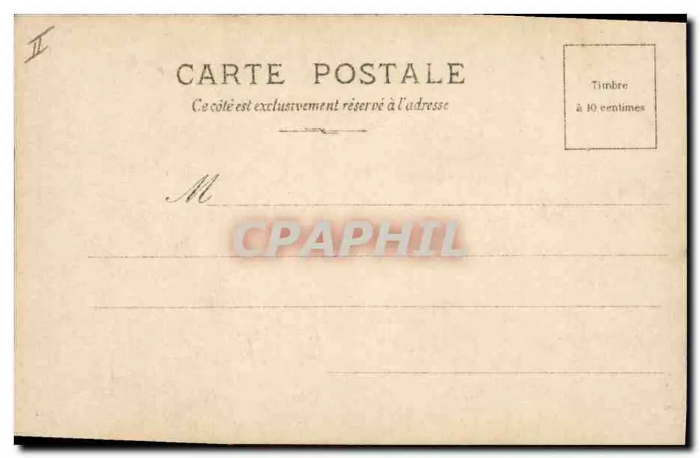 Reiter mit Schwert — Salon 1901 — H. Desvarreux — S.I.P. - Rückseite