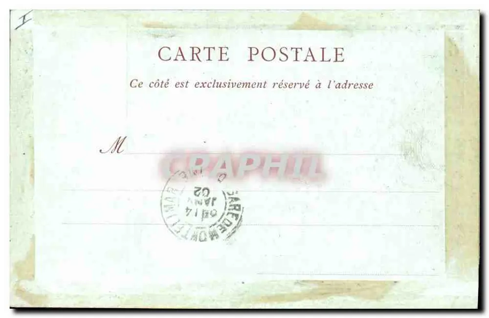 Um Batismo — P. Descelles, 1899 — Coleções ND Phot - Verso