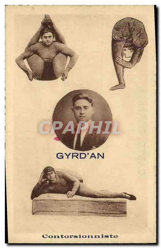 Contorcionista — GYRD'AN — Editor GYRD'AN - Frente