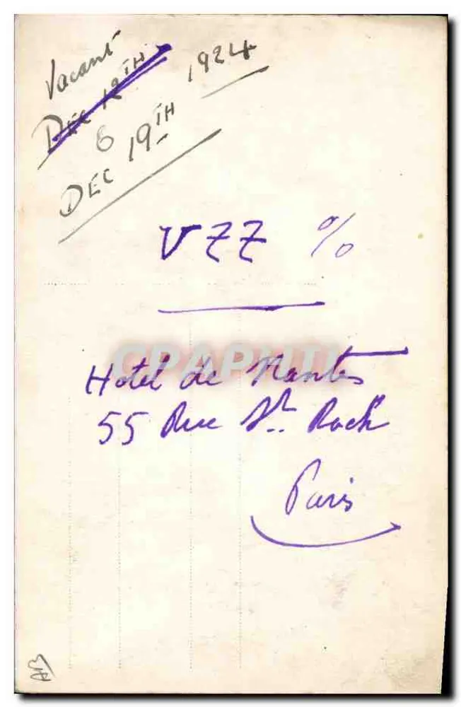 Phil & Phlora — Taniec Humourousque — seria 018214 - Rewers