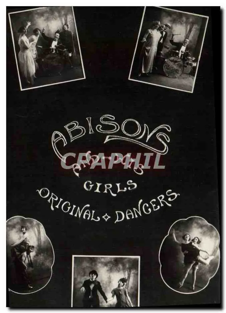 Abison's Girls Original Dancers — éditeur FOTO-SIBER, Torino - Recto