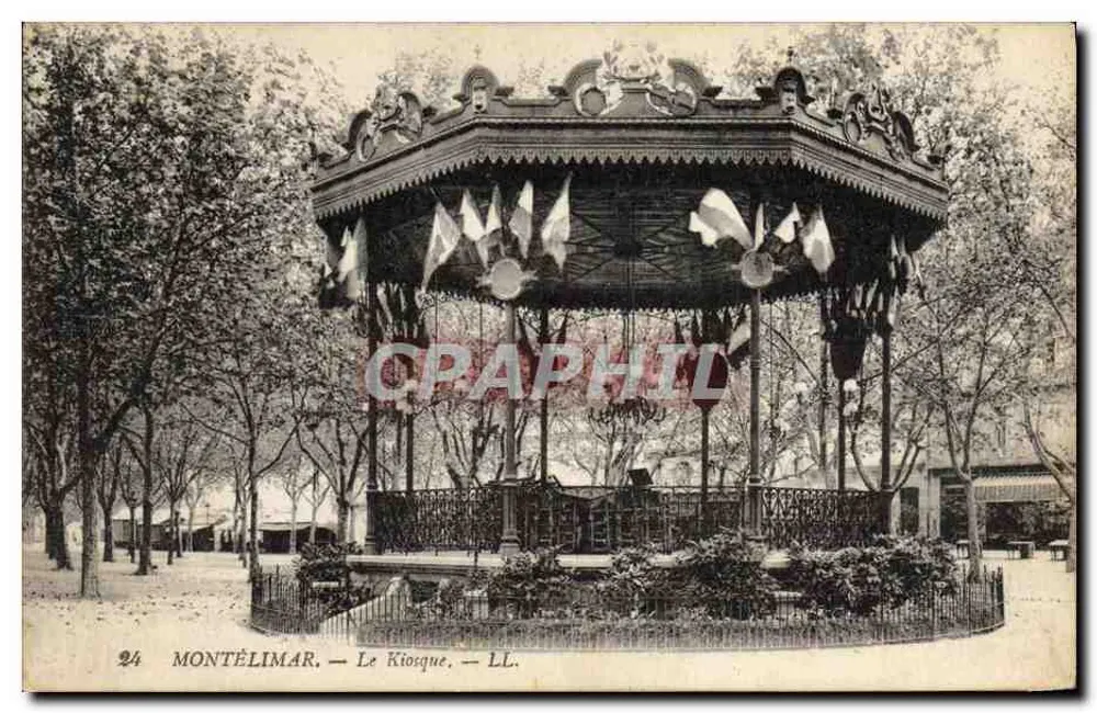 Montélimar — O Kiosque — LL. n°24 - Frente