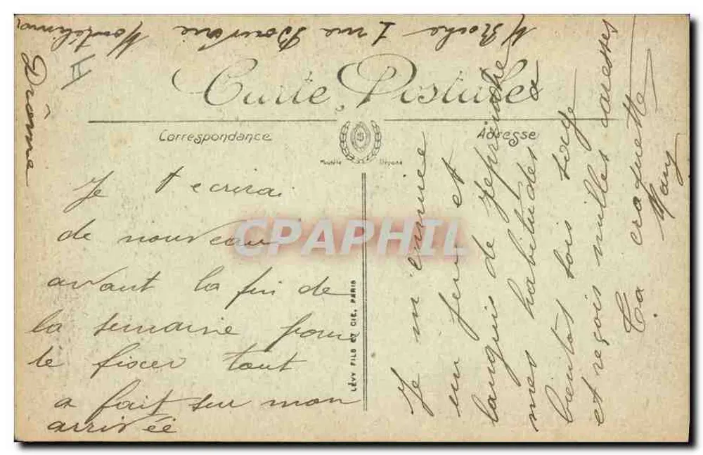 Montélimar — O Kiosque — LL. n°24 - Verso
