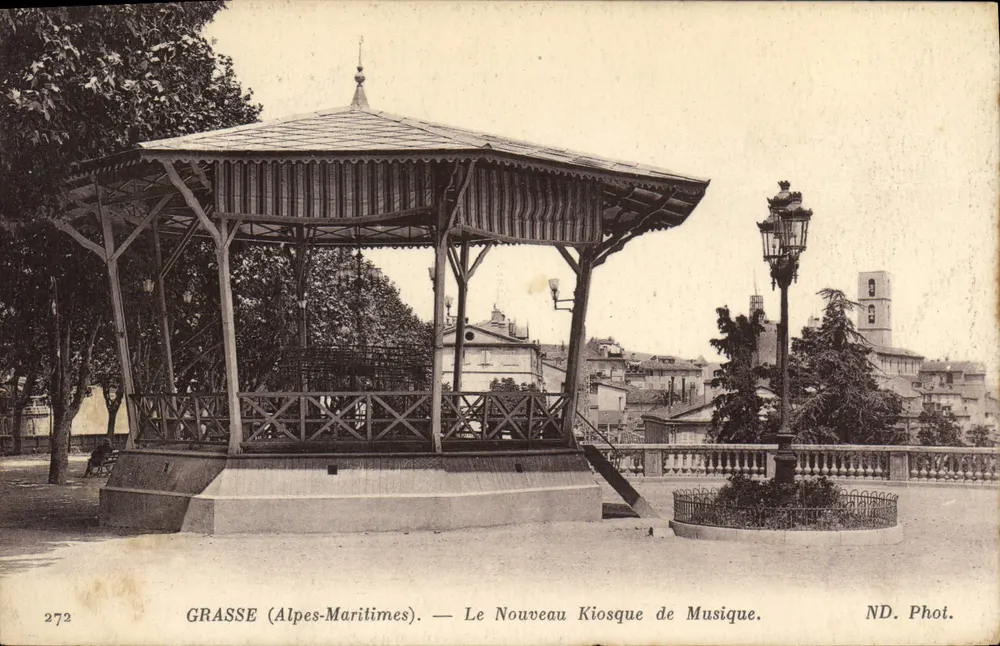 Grasse (Alpes-Maritimes) — Das Neue Musikpavillon — ND. Fotografie n°272 - Vorderseite
