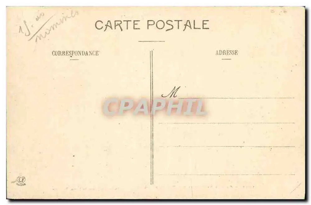 Grupo de Cães das Pirineus — Fototipia Labouche Frères, Toulouse — n° 1021 - Verso