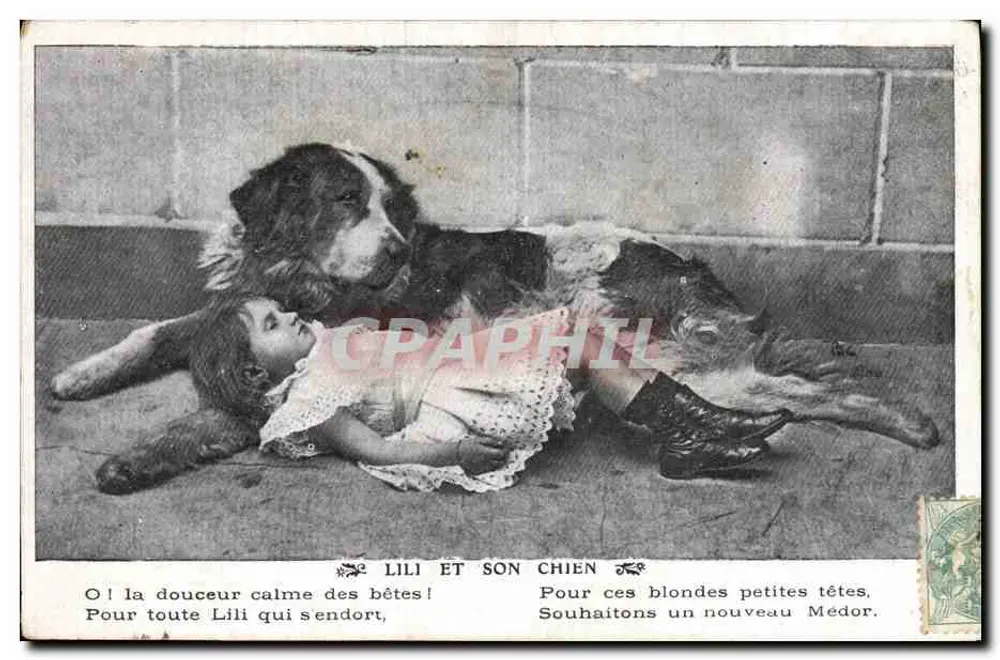 Lili und ihr Hund — Bernardo — Verlag nicht sichtbar - Vorderseite