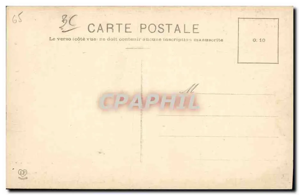 Cães dos Pirineus — Fot. Labouche Fr. - Toulouse - N° 1019 - Verso