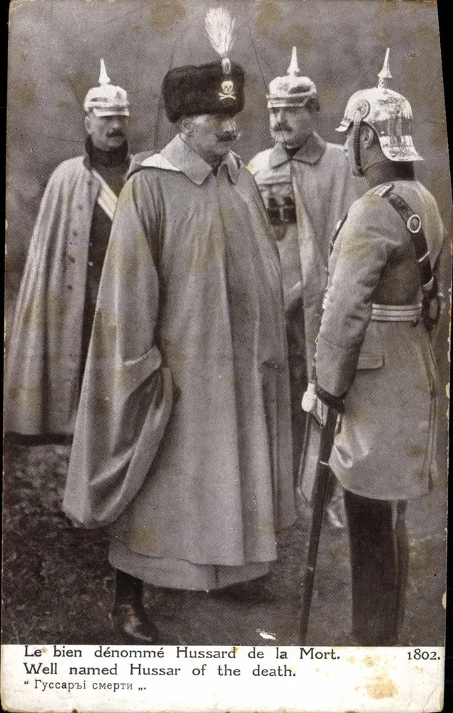 Hussar des Todes — 1802 — Patriotische Ausgabe von 1914 - Vorderseite